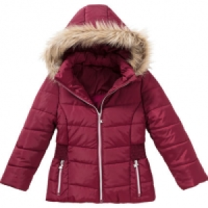 Kids and Friends Mädchen Jacke mit abnehmbarer Kapuze
