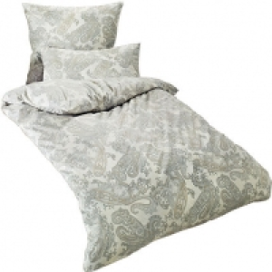 Karstadt  Estella Flanellbettwäsche Dominic 3er-Set, paisley ecru