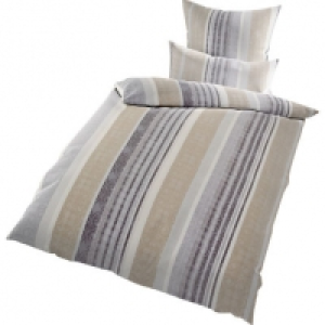 Estella Flanellbettwäsche Streifen 3er-Set, bahama