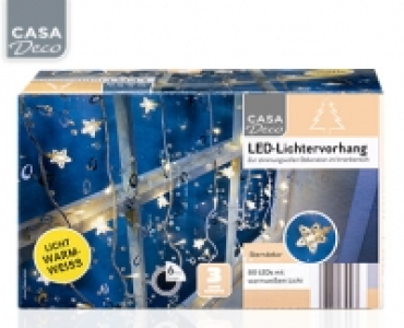 Aldi Süd  CASA Deco LED-Lichtervorhang