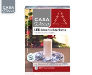 Aldi Süd  CASA Deco LED-Innenlichterkette oder LED-Mikro-Lichterkette