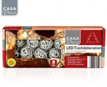 CASA Deco LED-Tischdekoration 3.99 €
