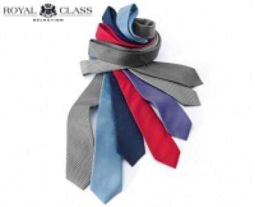 ROYAL CLASS SELECTION Hochwertige Seidenkrawatte