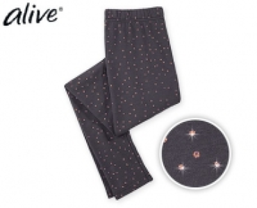 Aldi Süd  alive®Mädchen-Leggings, Alloverdruck