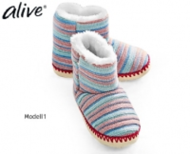 Aldi Süd  alive®Hausbooties für Mädchen