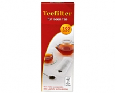 Teefilter, 100 Stück