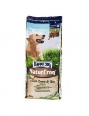 Hundetrockenfutter NaturCroq Adult Lamm & Reis, 15 kg