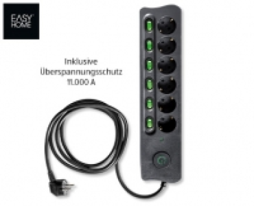 EASY HOME®Steckdosenleiste 6-fach 12.99 €