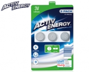 ACTIV ENERGY®Knopfzellen
