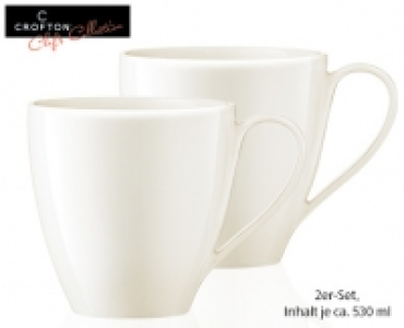 CROFTON® Chefs Collection Design-Kaffeebecher-Set
