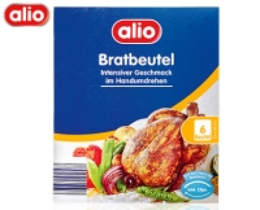 Aldi Süd  alio Bratschlauch oder 6 Bratbeutel