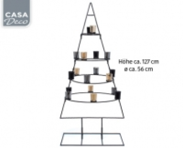 CASA Deco Metall-Weihnachtsbaum