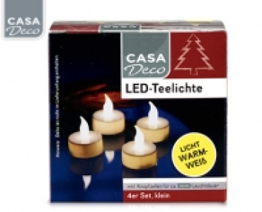 CASA Deco LED-Teelichte