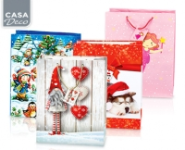 CASA Deco Weihnachts-Geschenktüten 1.99 €