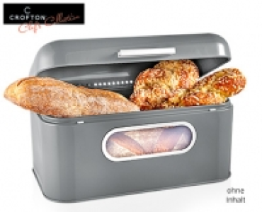 Aldi Süd  CROFTON® Chefs Collection Brotkasten mit Sichtfenster