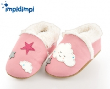 impidimpi Baby-Krabbelschuhe, gef&uuml;ttert