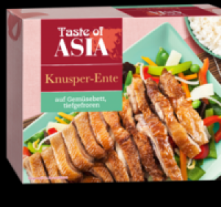 TASTE OF ASIA Knusper-Ente auf Gemüse 5.99 €