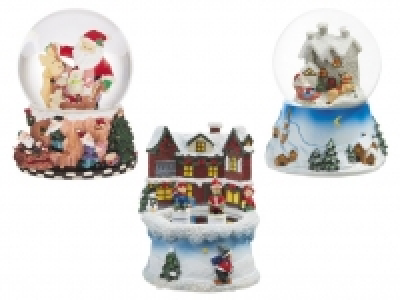 MELINERA® Schneekugel mit Musik 4.99 €