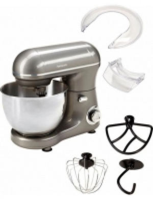 Hanseatic Küchenmaschine, 4 Liter-Edelstahlschüssel und viel Zubehör,