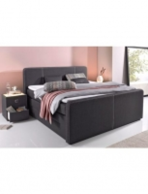 Boxspringbett mit Bettkasten inkl. Topper und Kissen