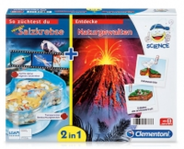 Clementoni 2-in-1 Experimentierkasten f&uuml;r Kinder