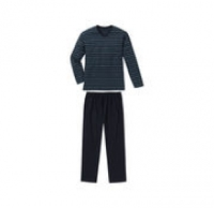 Herren-Schlafanzug mit Ringelmuster, 2-teilig 11.99 €
