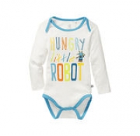 NKD  Baby-Jungen-Body mit Roboter-Frontaufdruck