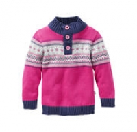 NKD  Baby-Mädchen-Pullover im Norweger-Stil