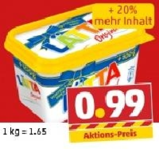 LÄTTA Halbfettmargarine 0.99 €