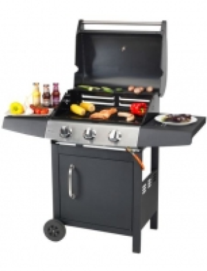 Gasgrill 3 Brenner, BxTxH: 122x54x110 cm