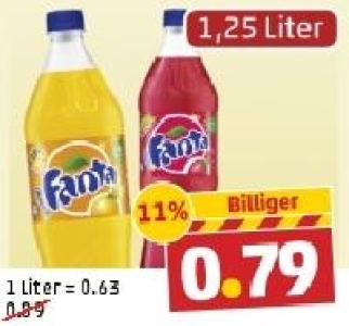 FANTA, SPRITE oder MEZZO MIX 0.79 €