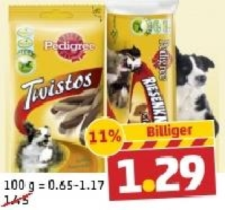 PEDIGREE Snacks 1.29 €