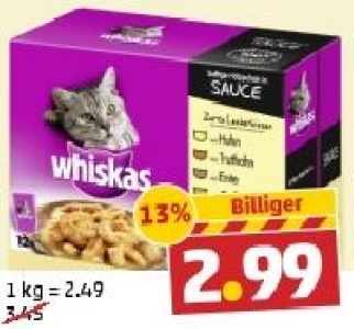WHISKAS Adult Katzennahrung 2.99 €