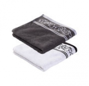 Handtuch mit schicker Bordüre, 50x100cm 2.79 €