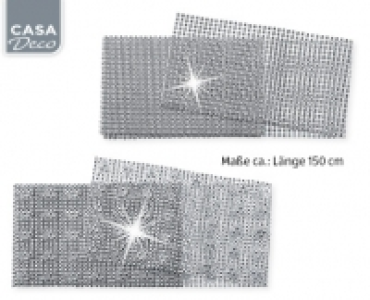 CASA Deco Funkelndes Tisch- und Dekorationsband 2.99 €