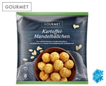 Aldi Süd  GOURMET Kartoffel-Mandel- oder Kartoffel-Kürbiskern­bällchen