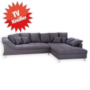 Roller  Ecksofa - anthrazit - beidseitig montierbar