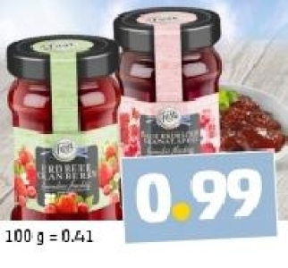 MEIN FEST Fruchtaufstrich 0.99 €