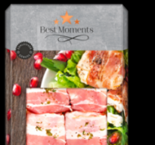 BEST MOMENTS Würziger Ziegenkäse im Speckmantel 2.99 €