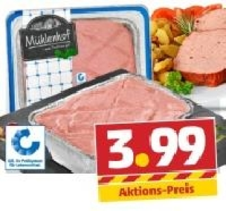 MÜHLENHOF Frischer Leberkäse 3.99 €
