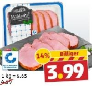MÜHLENHOF Frischer Kasseler-Minutenlachs 3.99 €