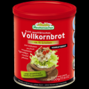 Mestemacher Vollkornbrot oder Pumpernickel