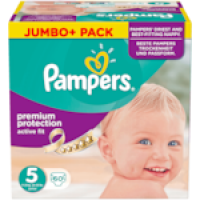 Rewe  Pampers Jumbo Baby-Dry oder Active Fit