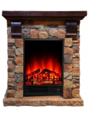 Elektrisches Kaminfeuer Kitzb&uuml;hel, mit Fernbedienung