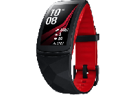 MediaMarkt Samsung SAMSUNG Gear Fit 2 Pro Smartwatch Silikon, L, Rot