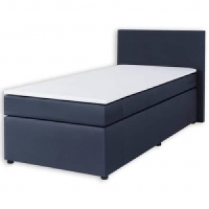 Boxspringbett TOGO - H3 - anthrazit - 90x200 cm 239.99 €