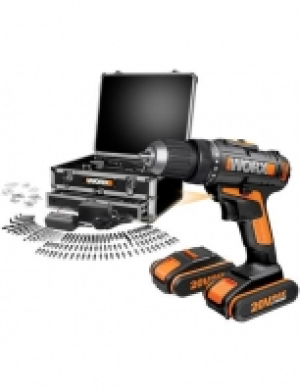 Akkubohrschrauber WX166.5 inkl. 158-tlg. Zubeh&ouml;rset im Koffer 169.99&nbsp;&euro;