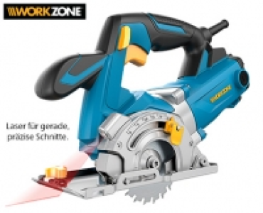 WORKZONE®Präzisions-Hand­kreissäge, 710 Watt
