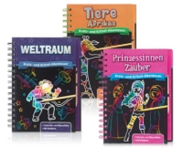 Zauberhaftes Kratzbuch
