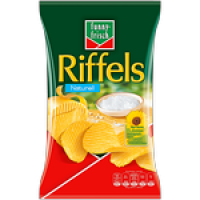 Rewe  Funny-frisch Riffels, Kessel Chips oder Ofen Chips